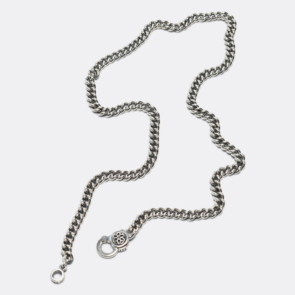 Curb Chain Necklace - AA - 925 Silver