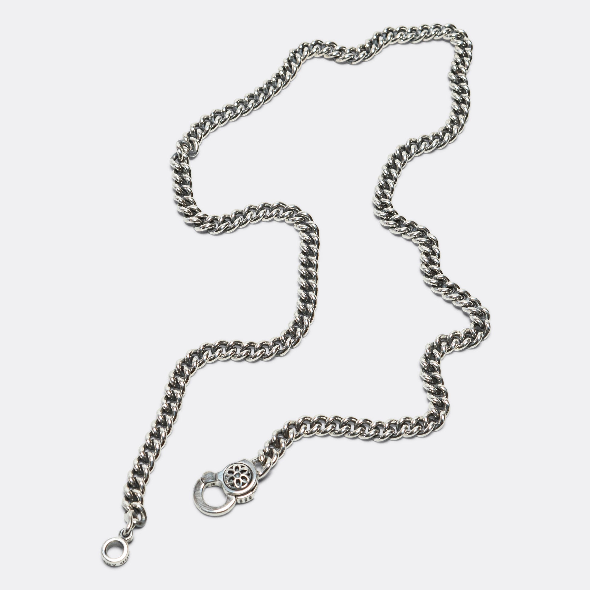 Curb Chain Necklace - AA - 925 Silver