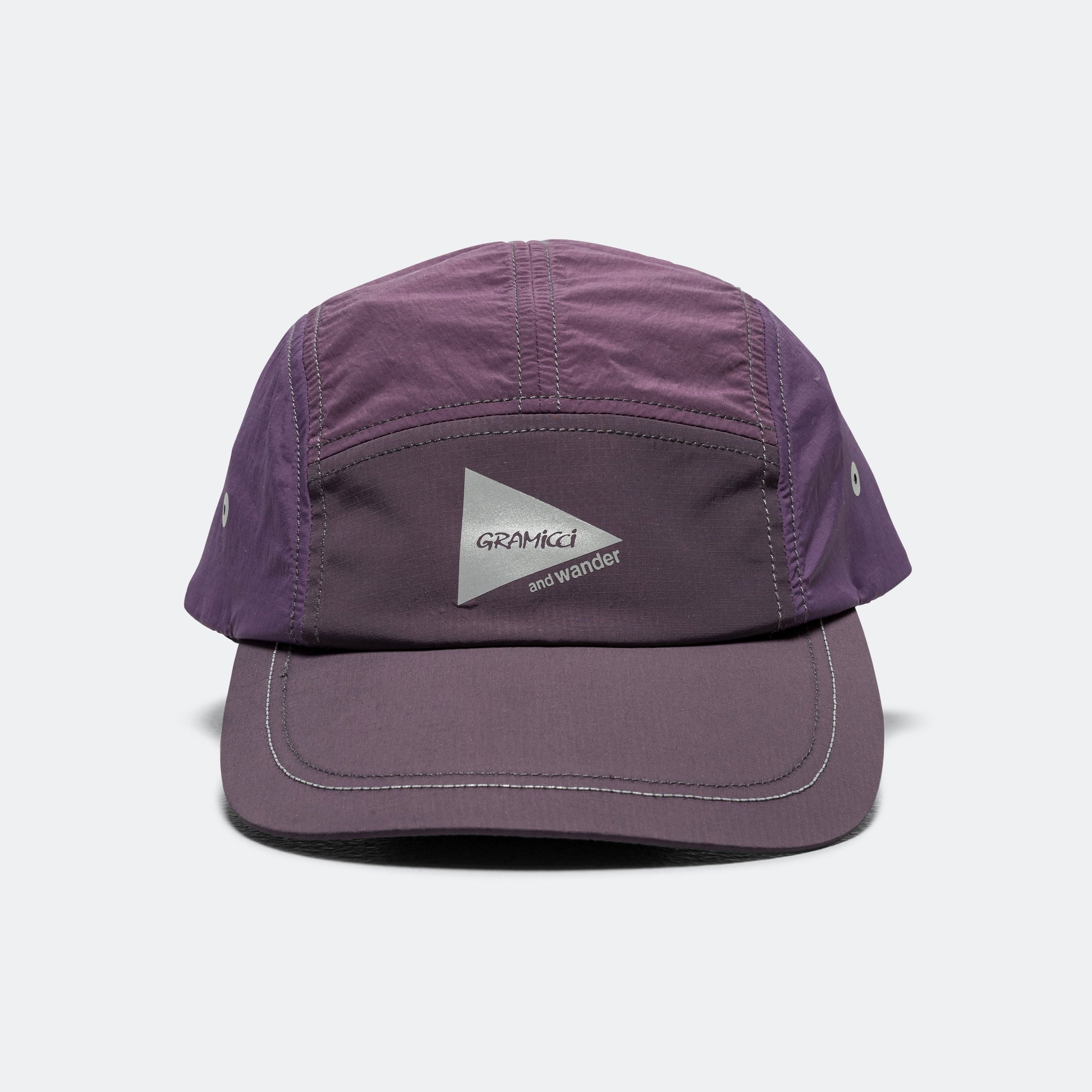 Patchwork Wind Cap × and wander - Purple