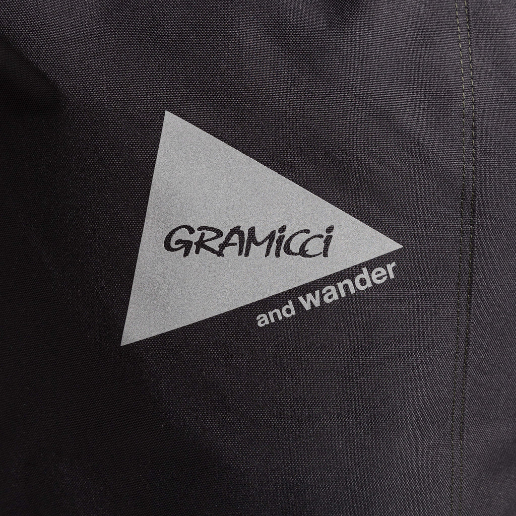 Patchwork 2WAY Pack × and wander - Black