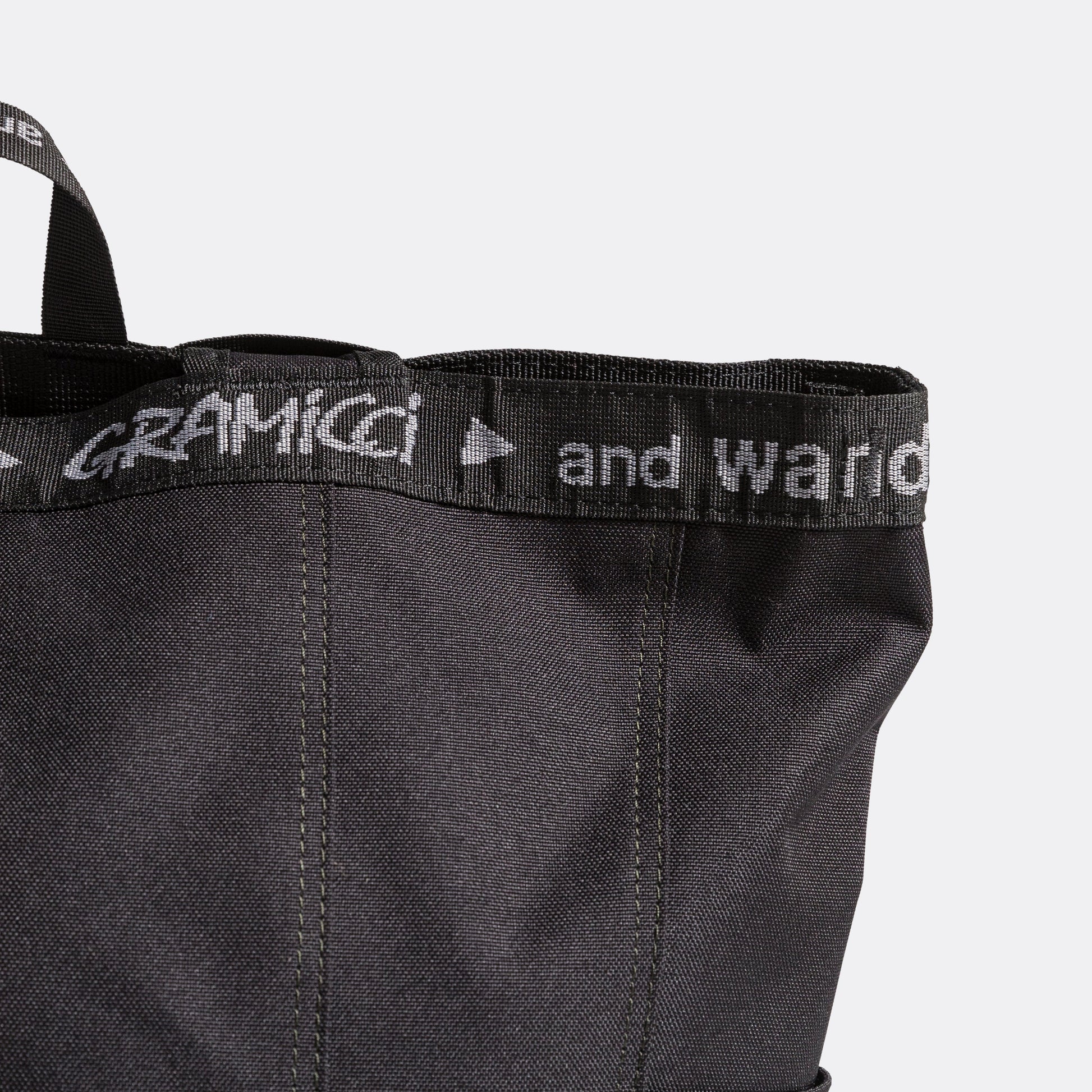Patchwork 2WAY Pack × and wander - Black