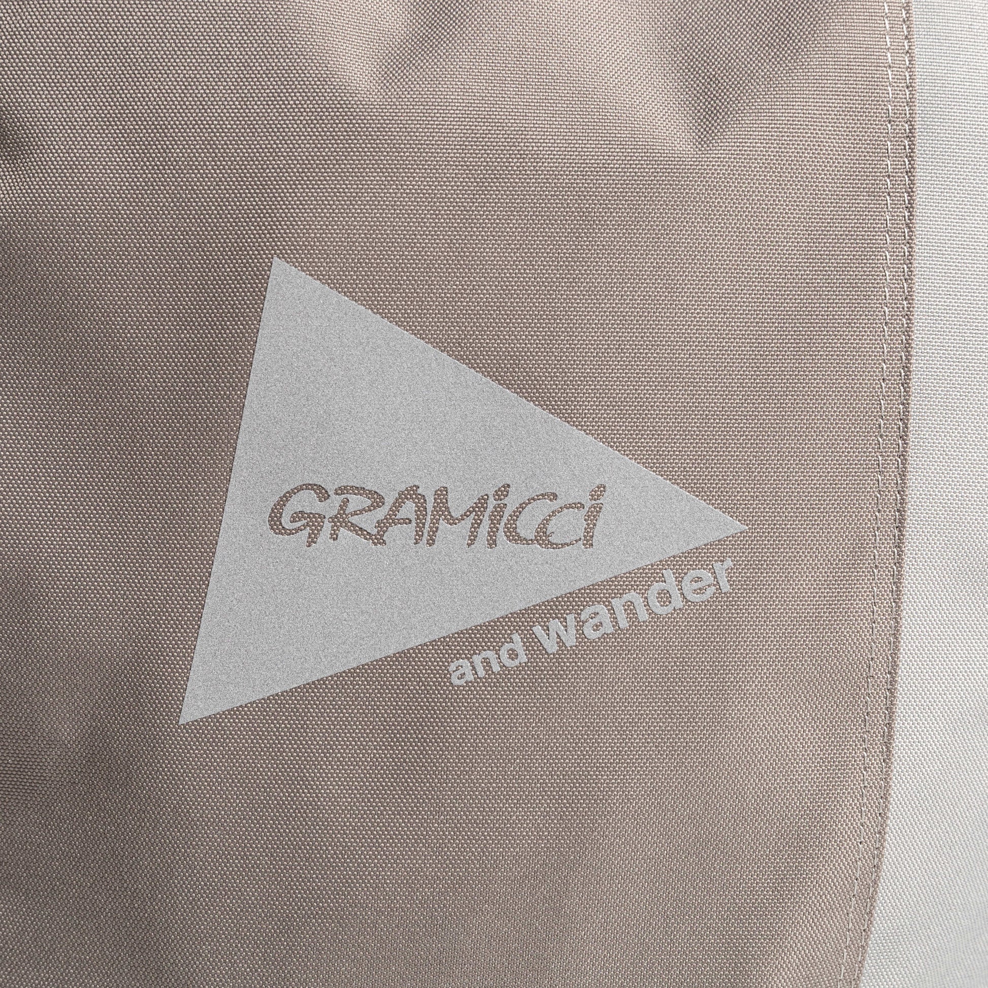 Patchwork 2WAY Pack  × and wander - Beige