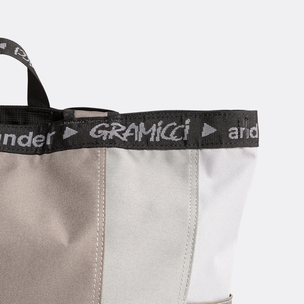Patchwork 2WAY Pack  × and wander - Beige