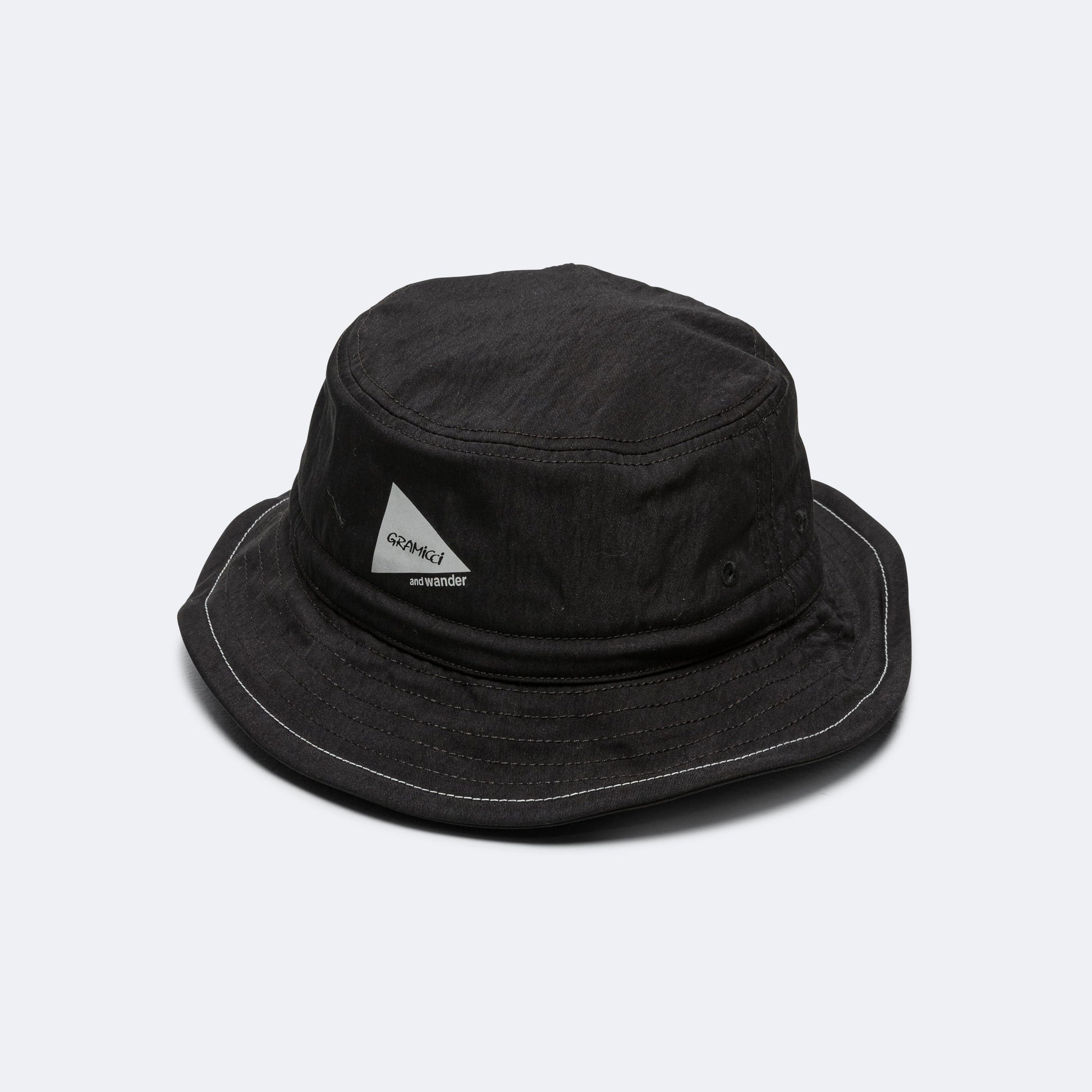 Nyco Hat × and wander - Black