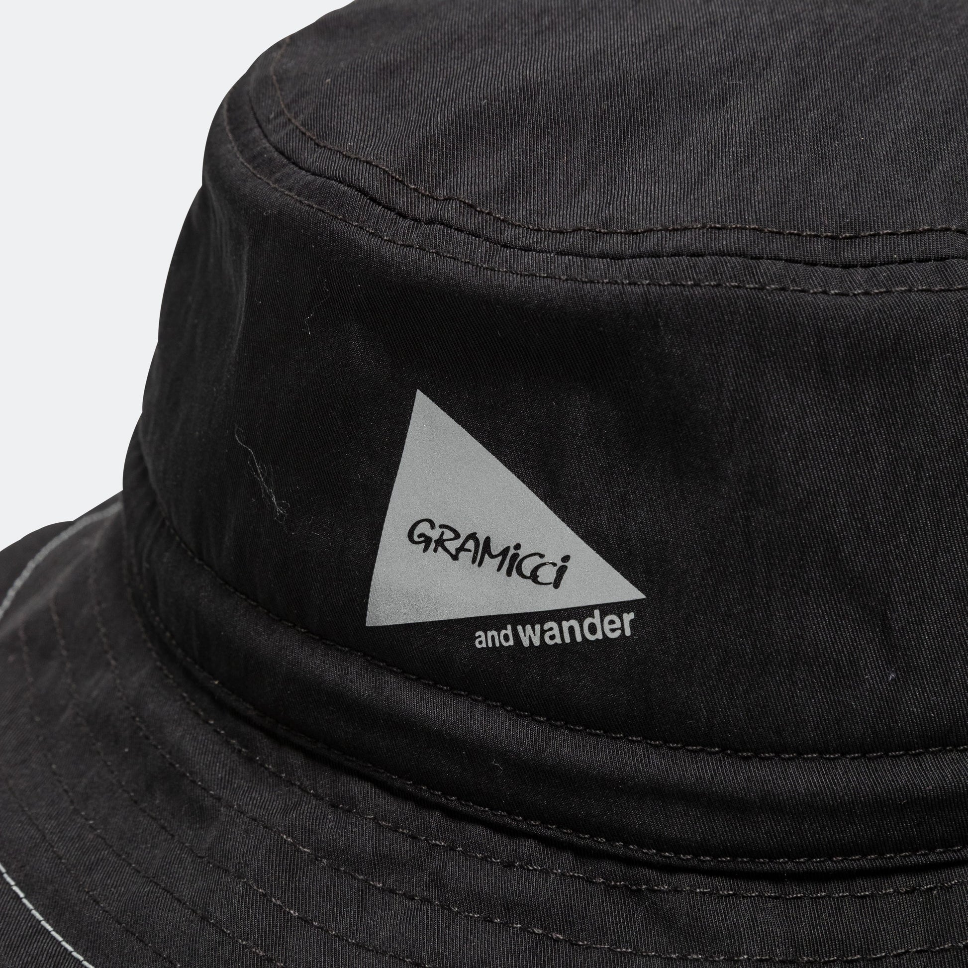 Nyco Hat × and wander - Black