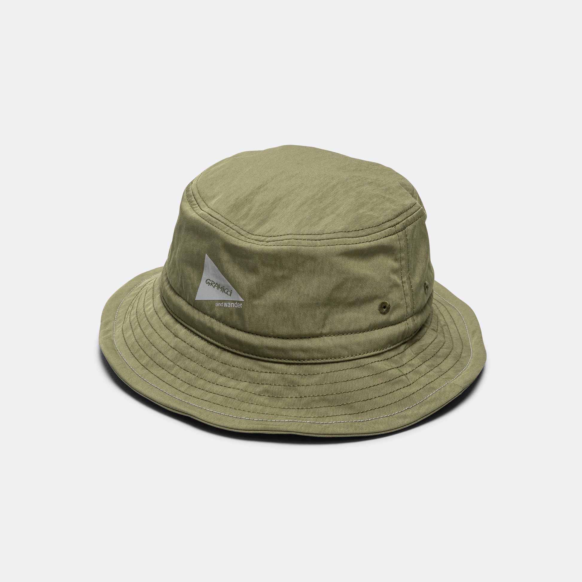 Nyco Hat × and wander - Olive