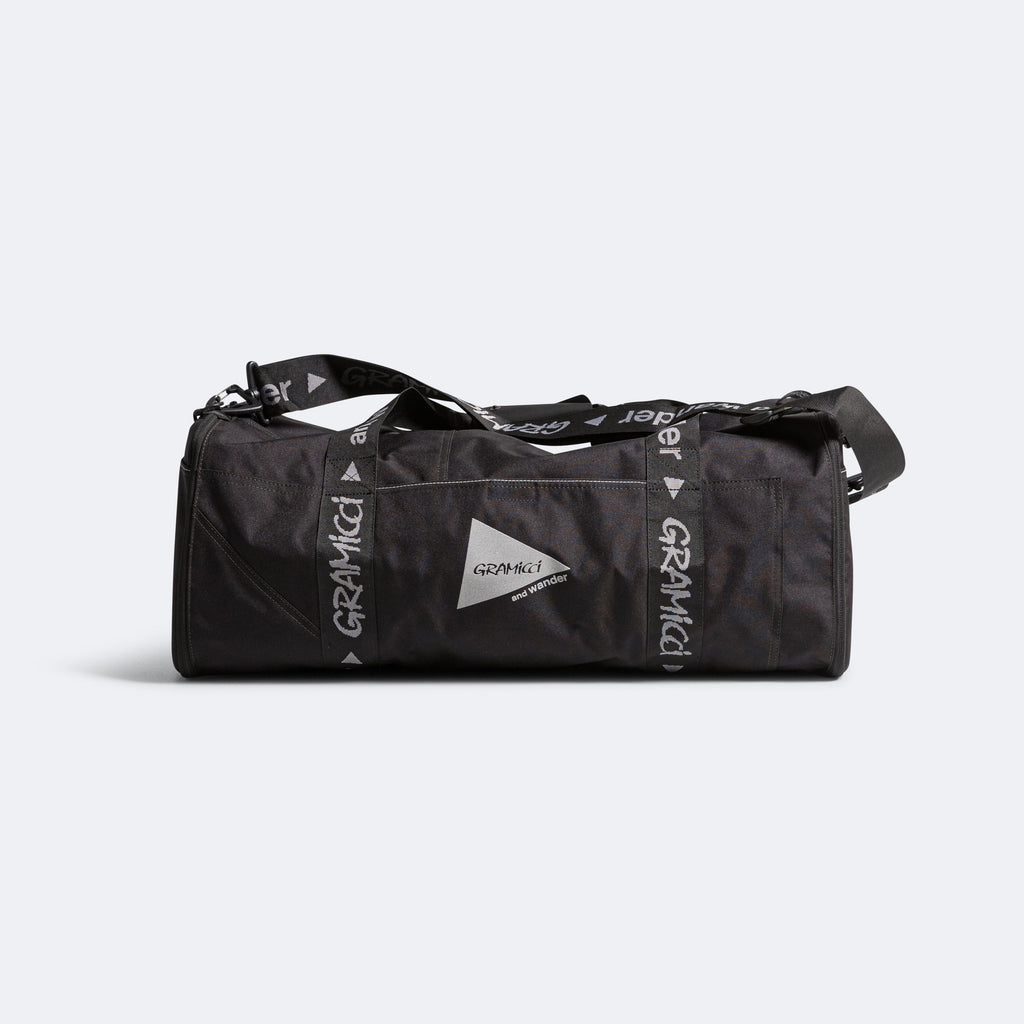 Patchwork Boston Bag × and wander - Black