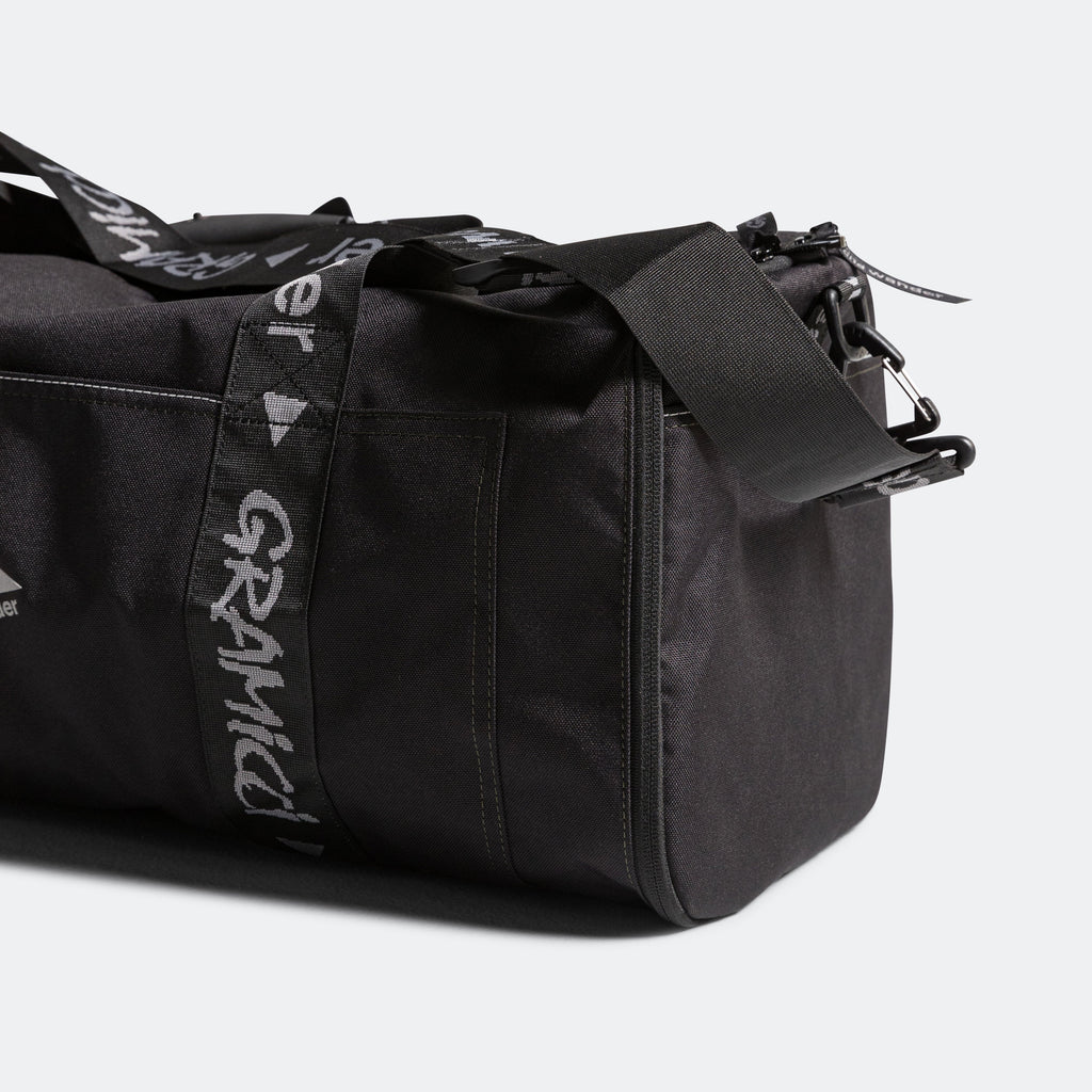 Patchwork Boston Bag × and wander - Black