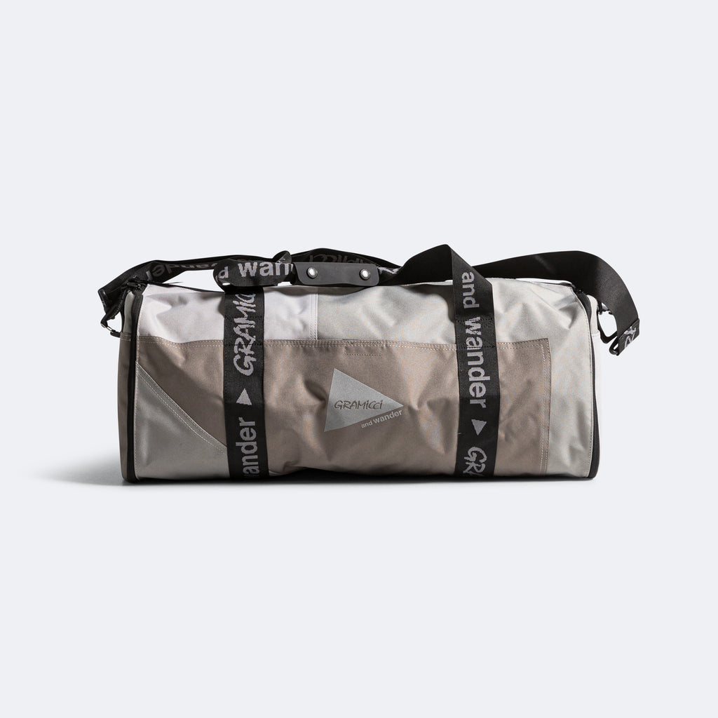 Patchwork Boston Bag × and wander - Beige