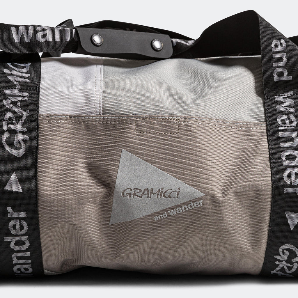 Patchwork Boston Bag × and wander - Beige