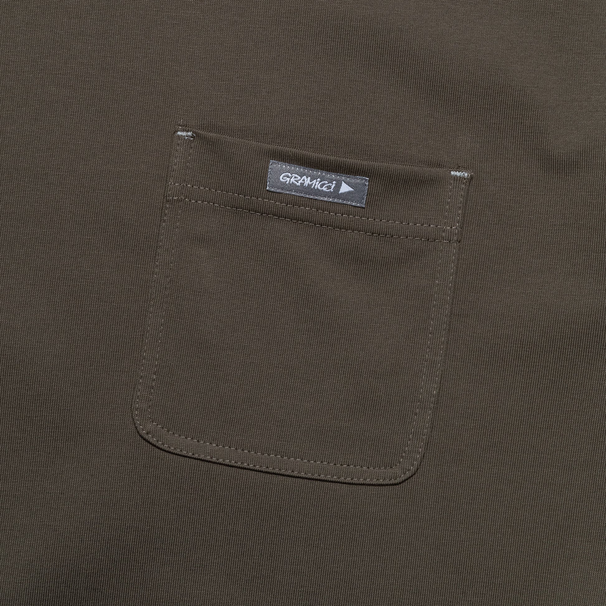 Backprint Tee × and wander - Green
