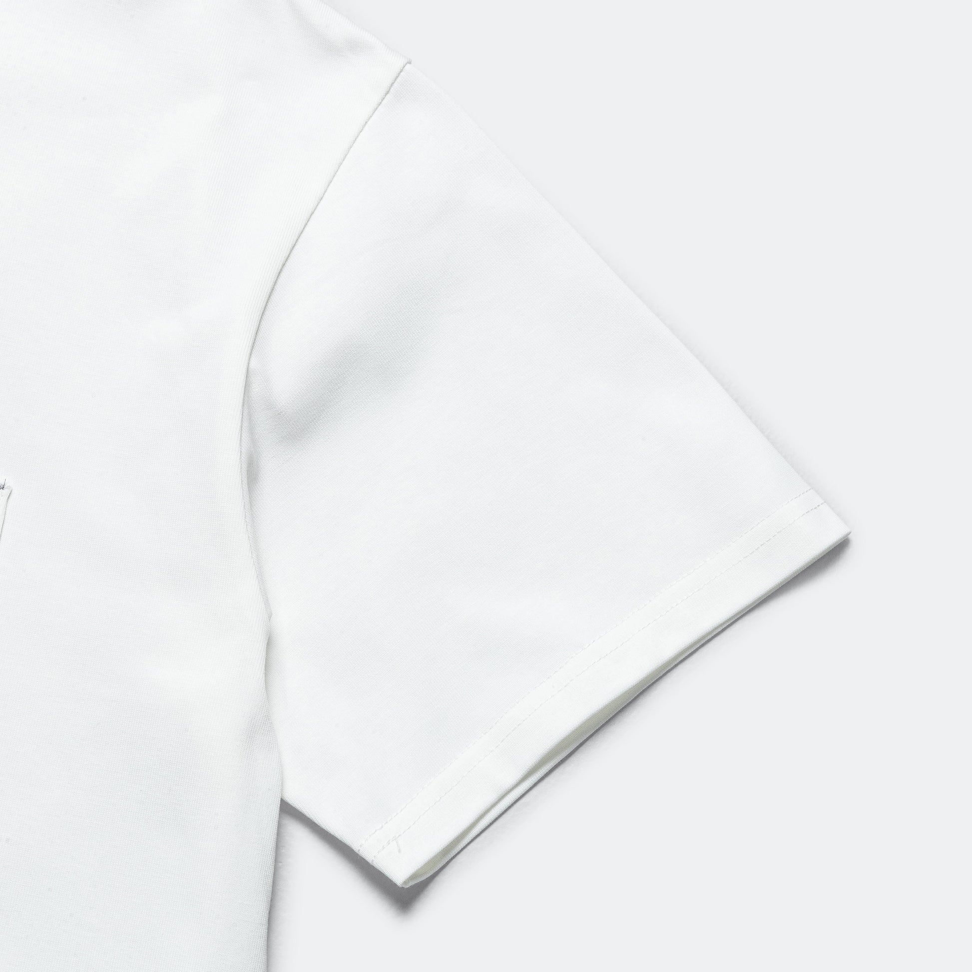 Backprint Tee × and wander - White