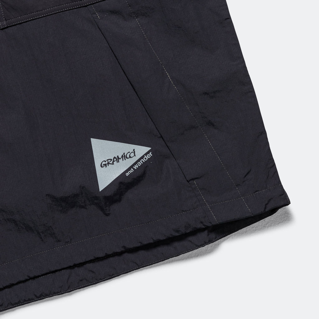 Patchwork Wind Tee × and wander - Black