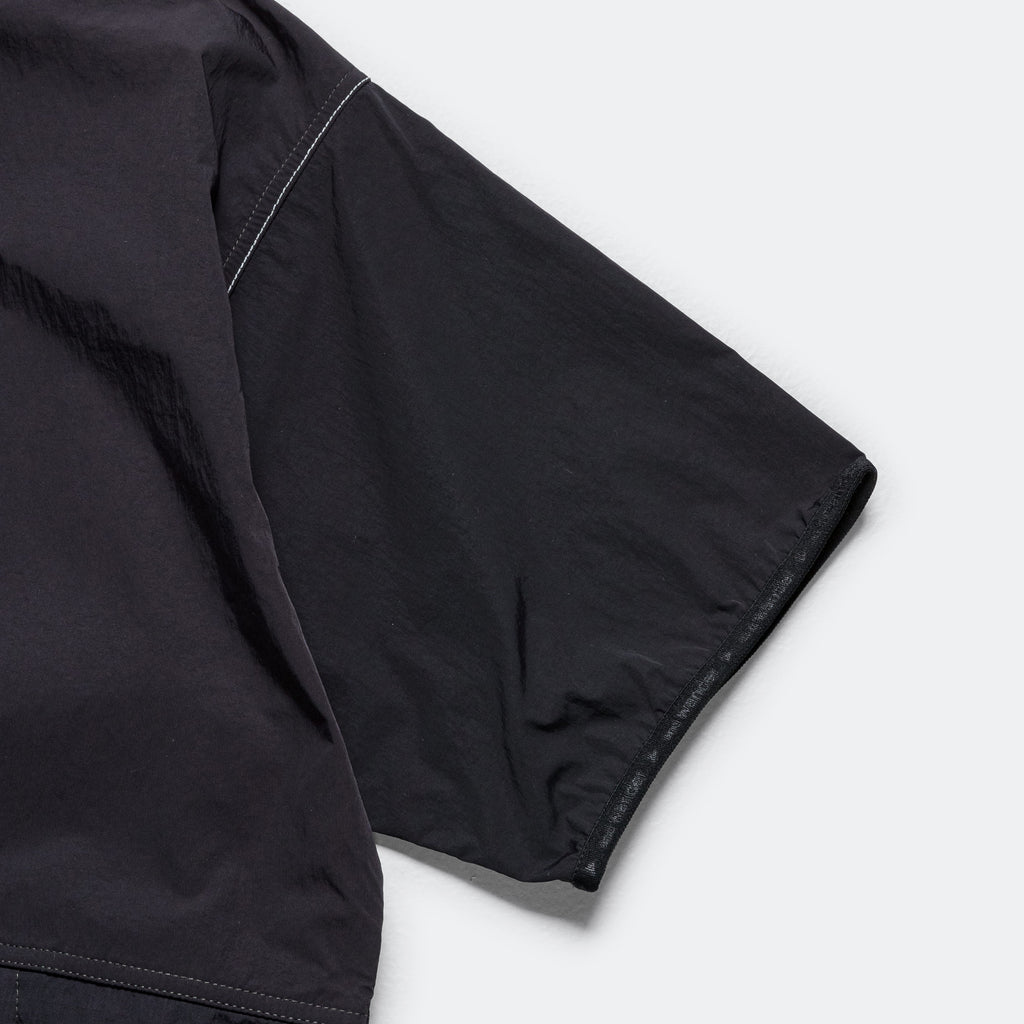 Patchwork Wind Tee × and wander - Black
