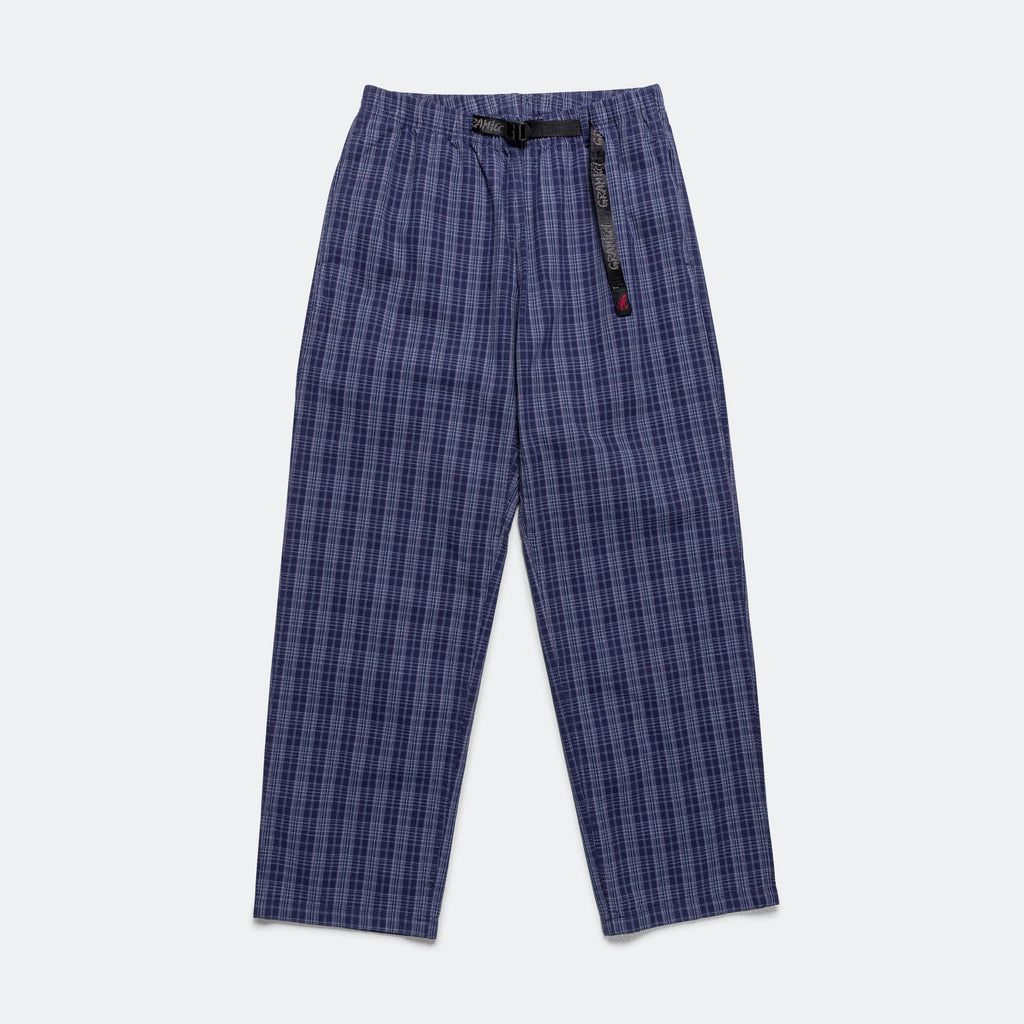 O.G. Yarn Dye Dobby Plaid Jam Pant - Deep Twilight