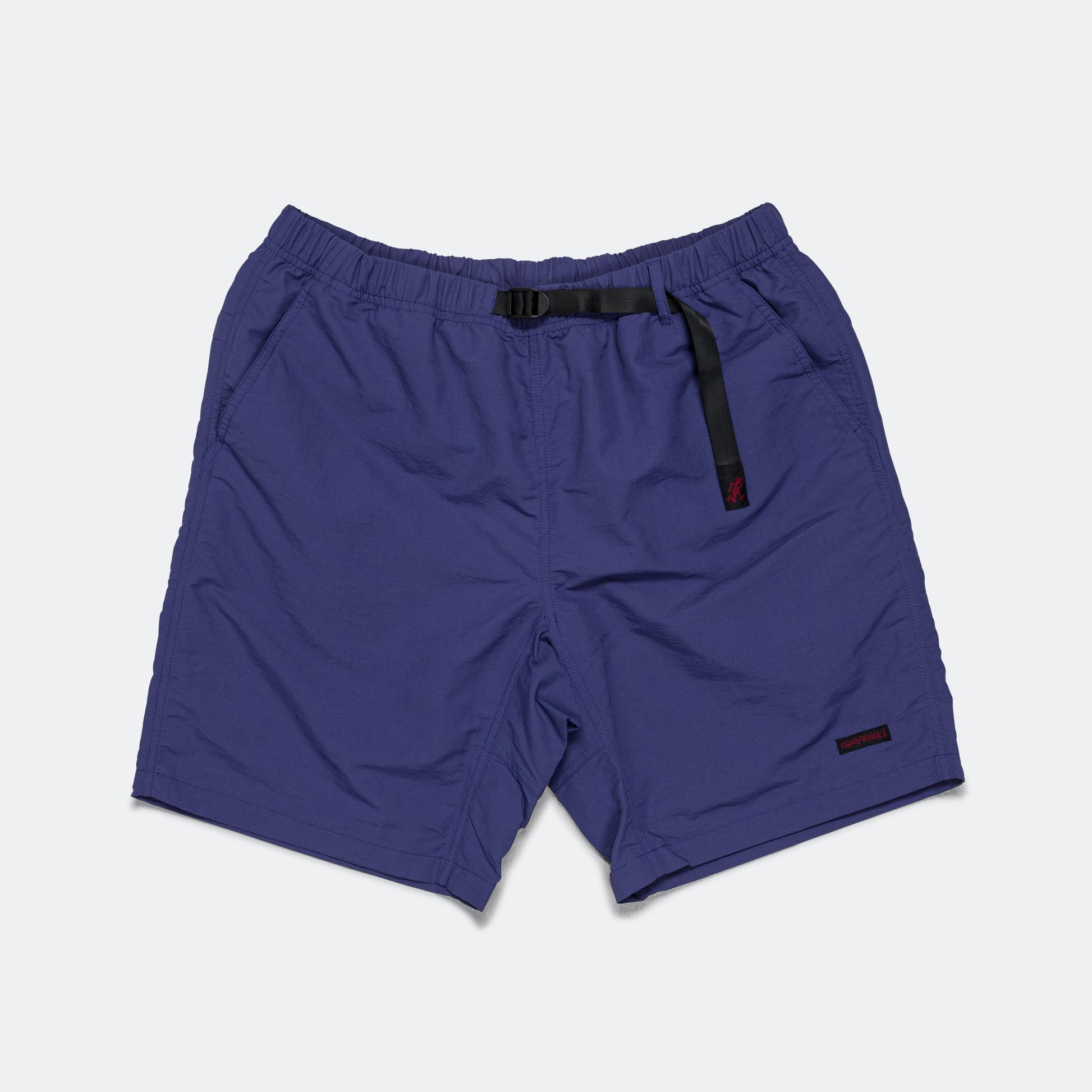 Nylon Tussah Packable Short - Night Purple
