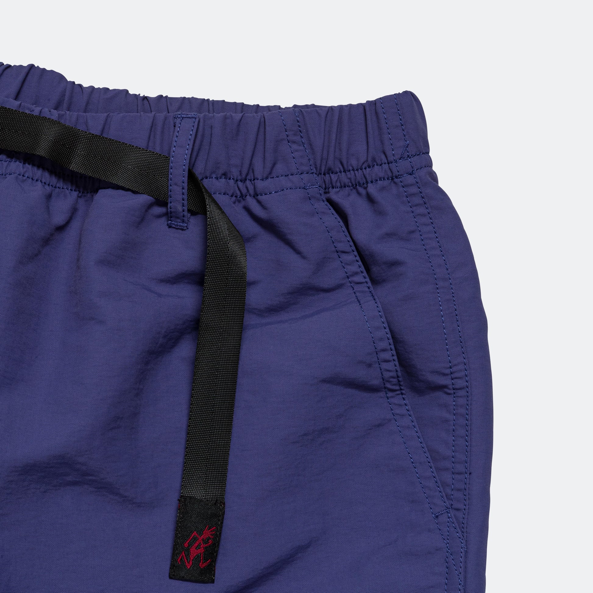 Nylon Tussah Packable Short - Night Purple