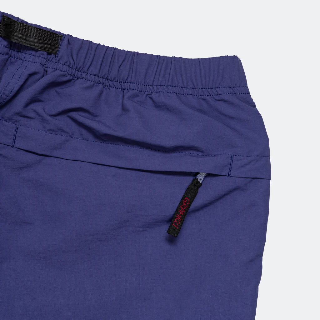 Nylon Tussah Packable Short - Night Purple