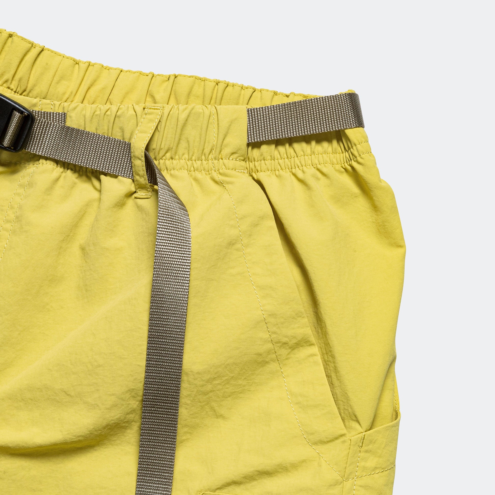 Nylon Utility Short - Canary Yellow