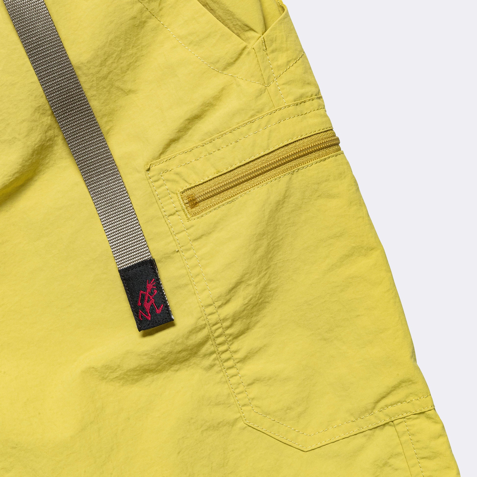 Nylon Utility Short - Canary Yellow