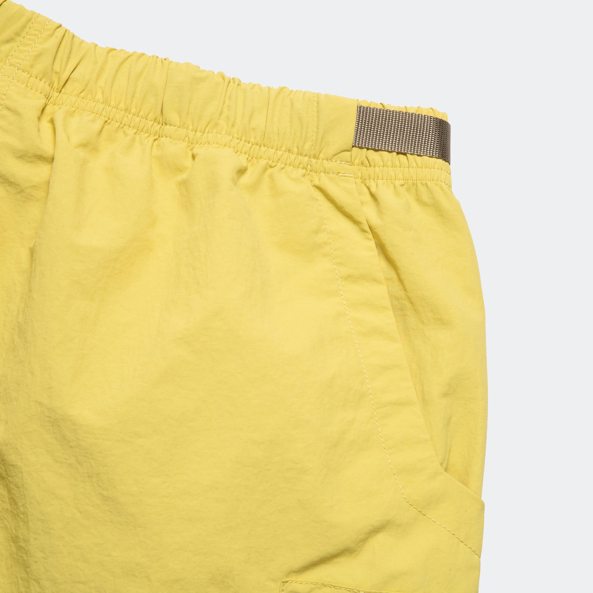 Nylon Utility Short - Canary Yellow