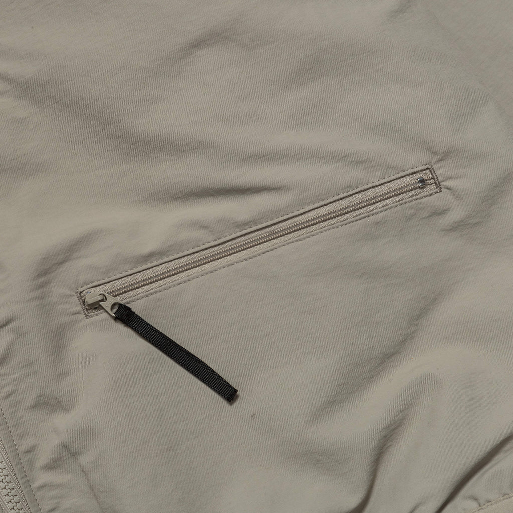 Reversible Fleece Cardigan - Taupe
