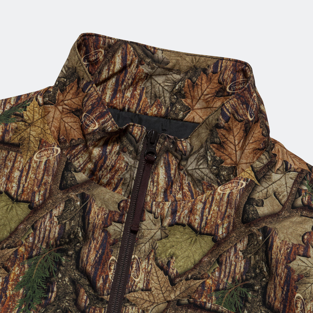 Softshell EQT Padded Vest - Leaf Camo
