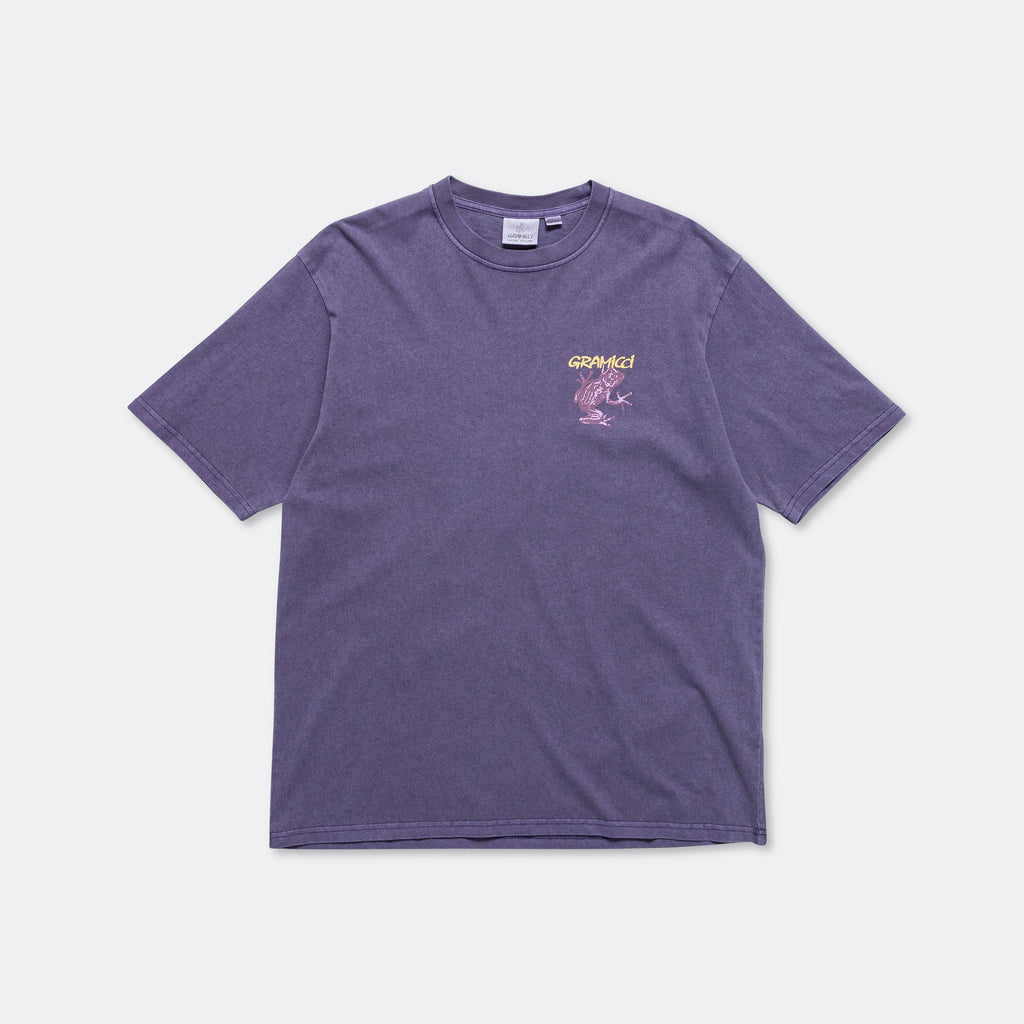 Sticky Frog Tee - Purple Pigment