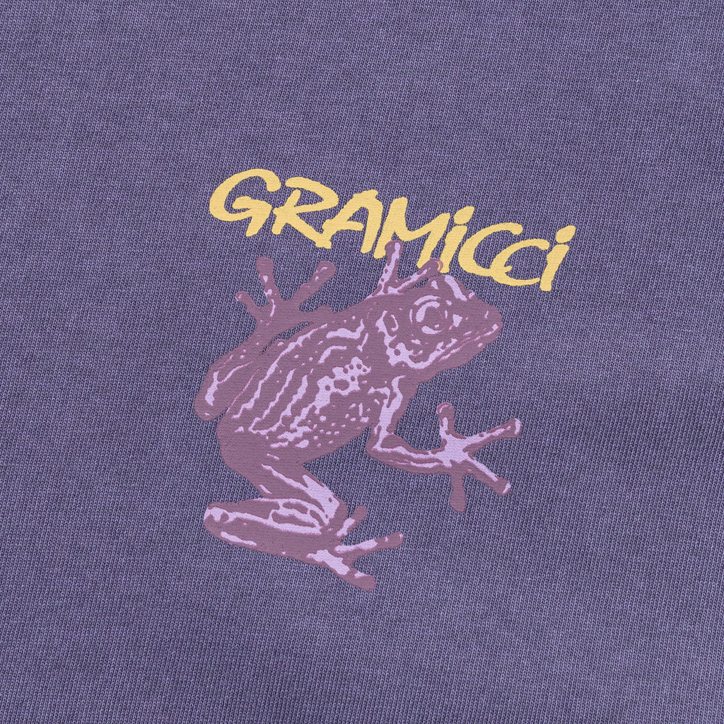 Sticky Frog Tee - Purple Pigment