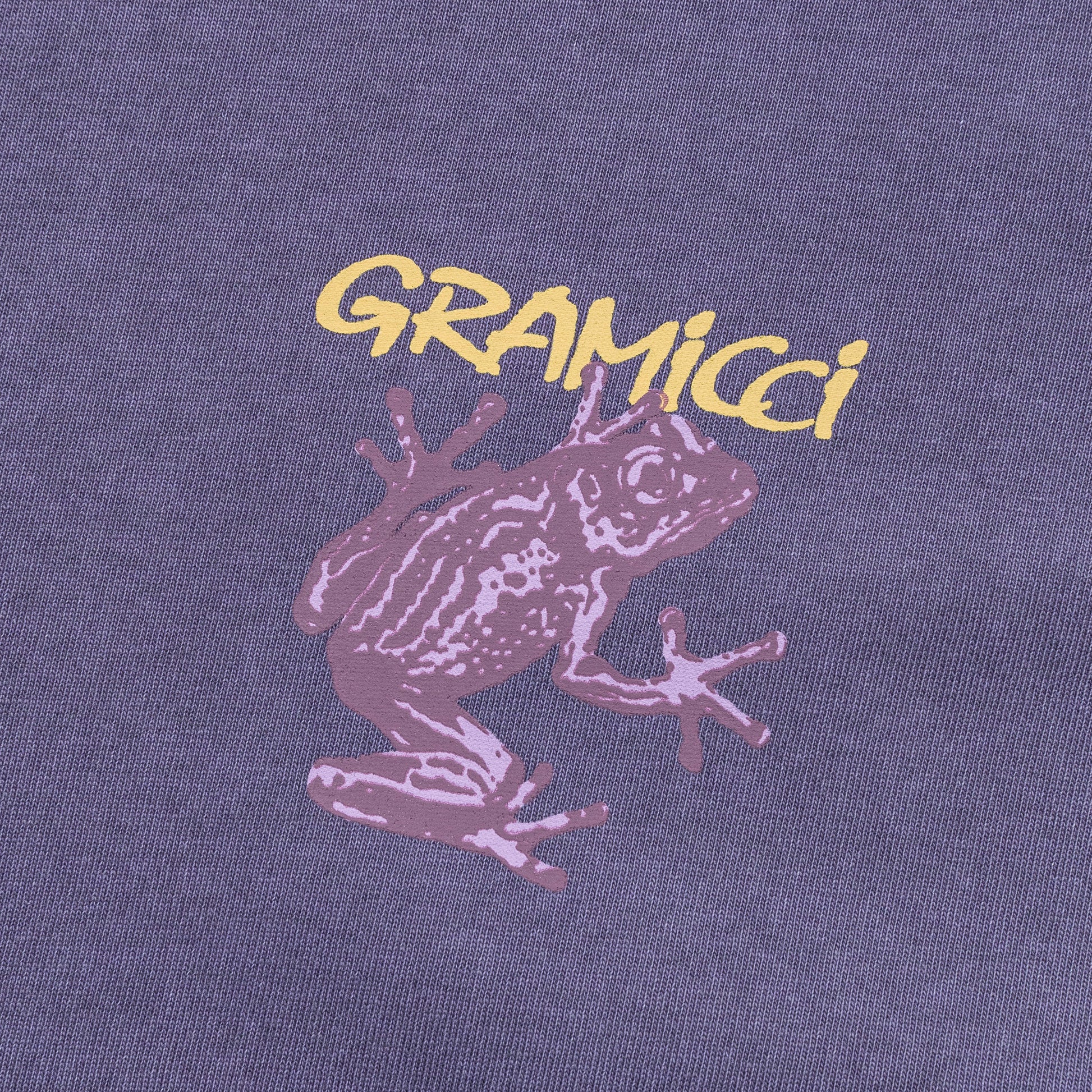 Sticky Frog Tee - Purple Pigment