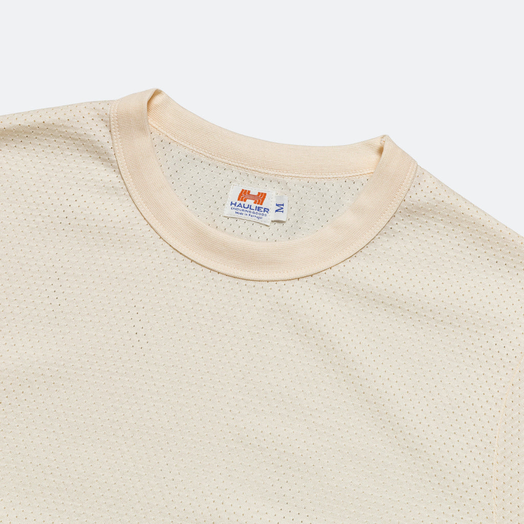 Marvin Mesh Tee - Ecru