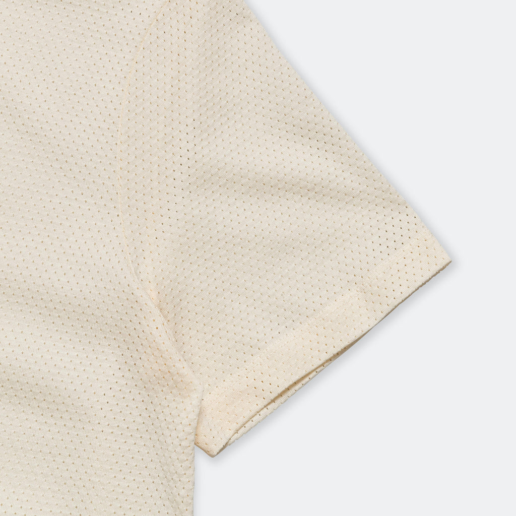 Marvin Mesh Tee - Ecru