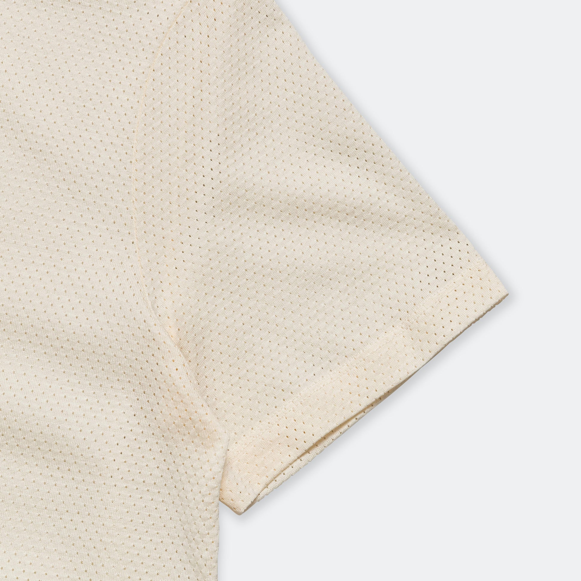 Marvin Mesh Tee - Ecru