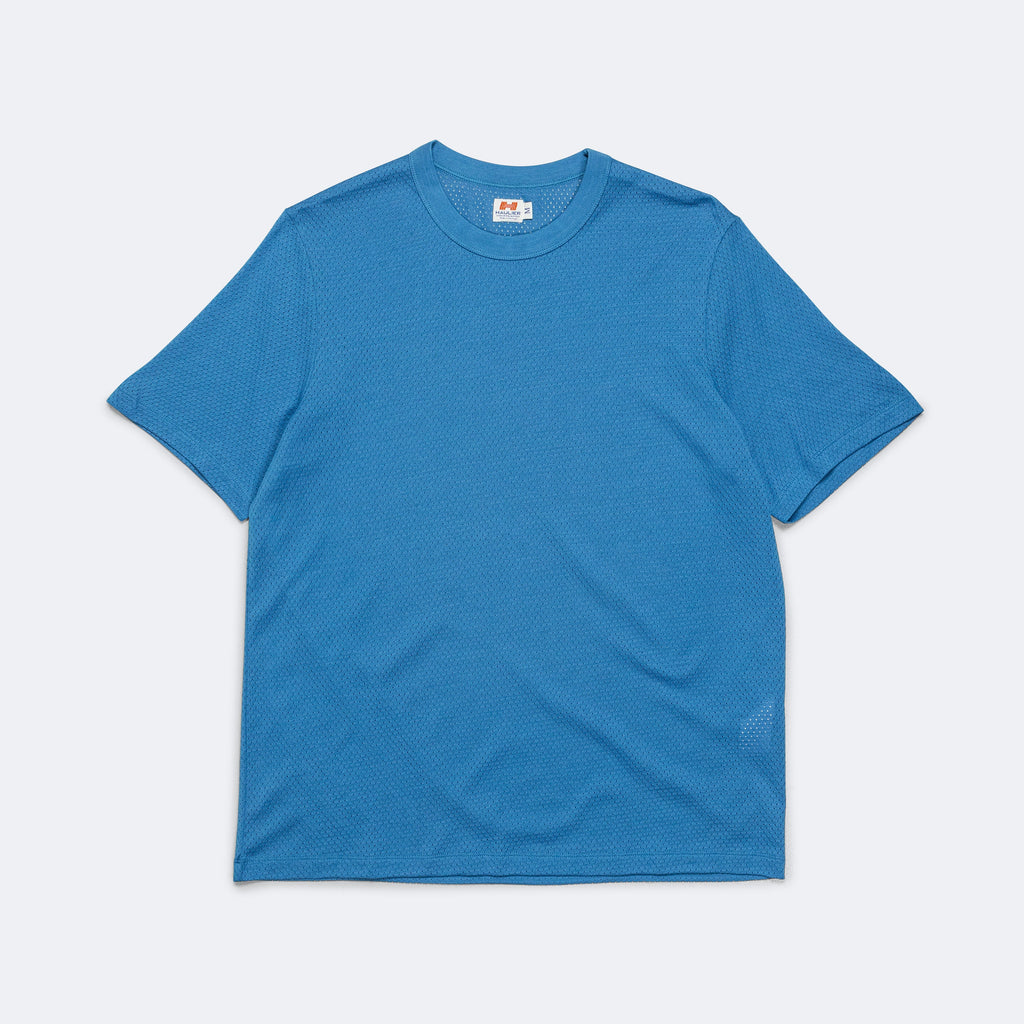 Marvin Mesh Tee - Sapphire Blue