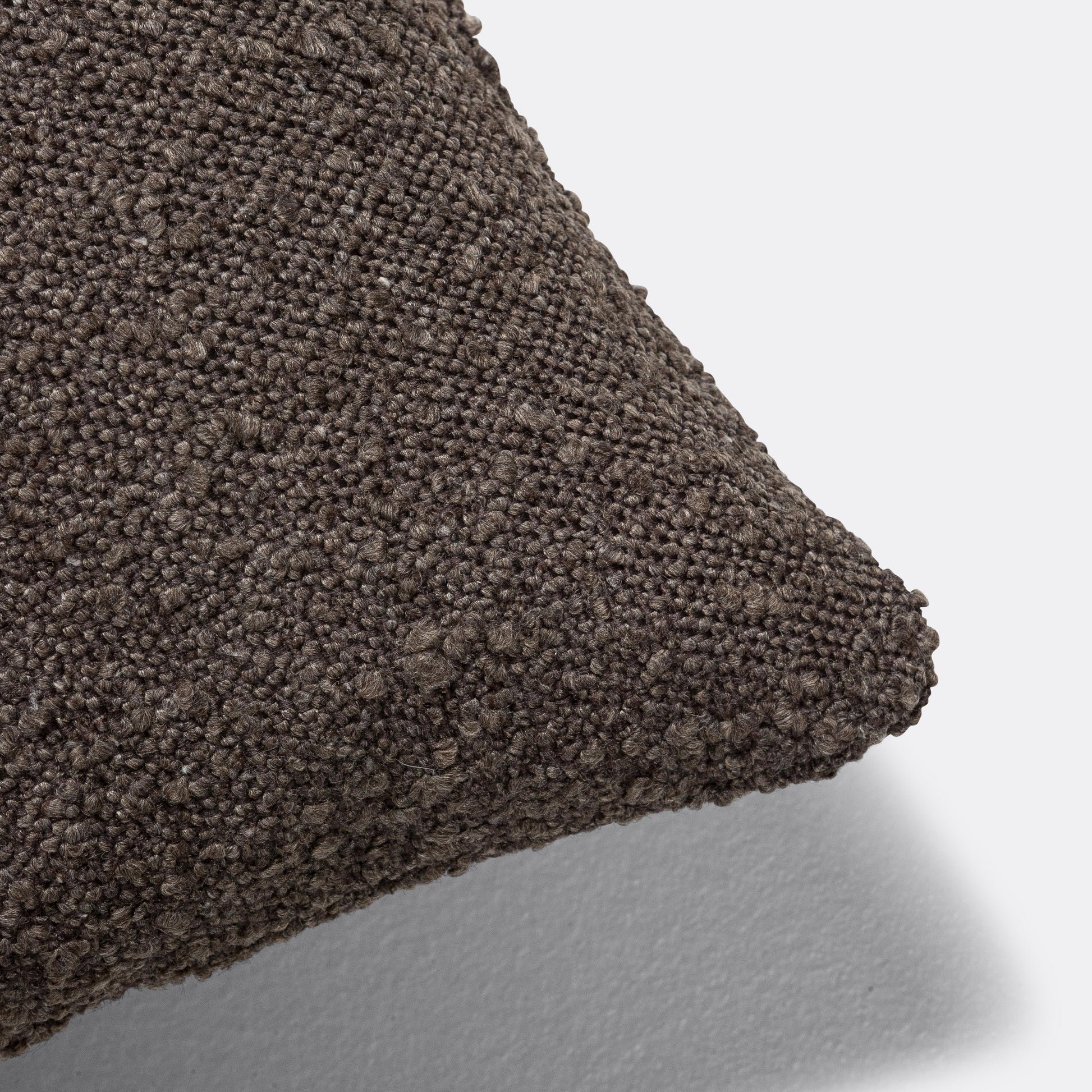 Essential Boucle Cushion - Truffle
