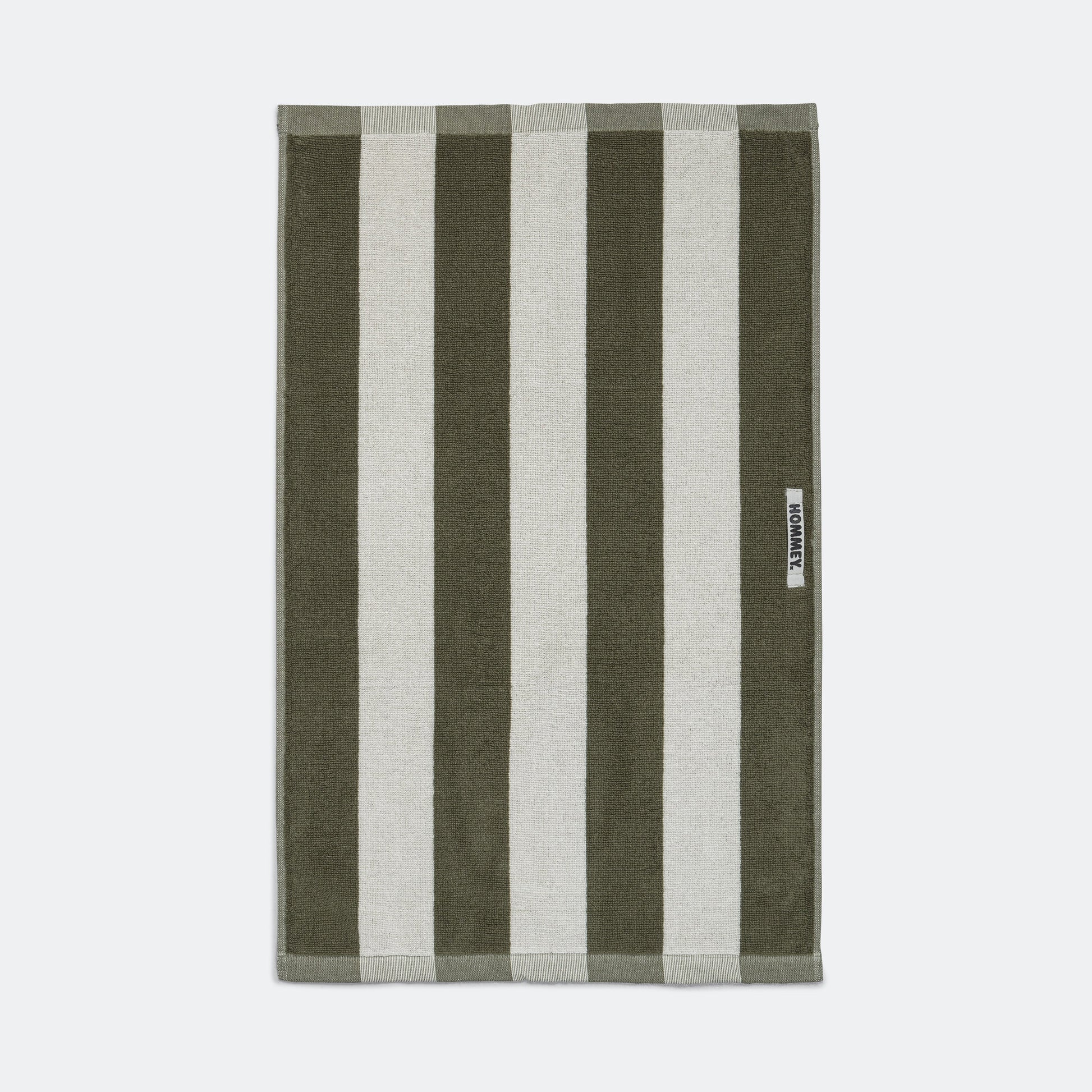 Hand Towel - Matcha Stripes
