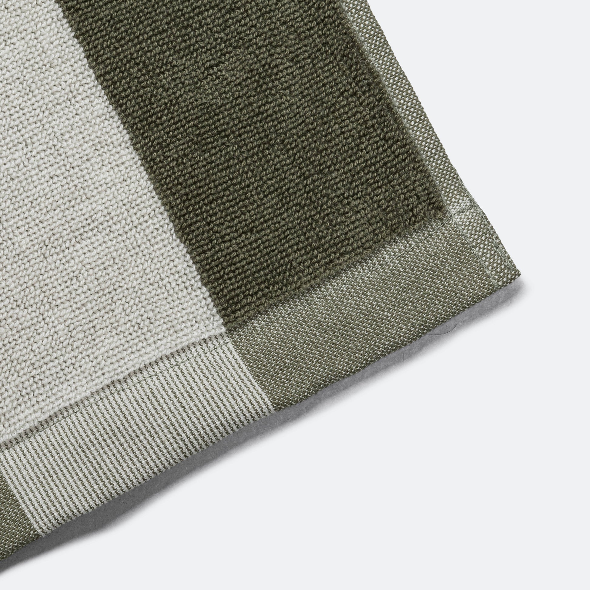 Hand Towel - Matcha Stripes