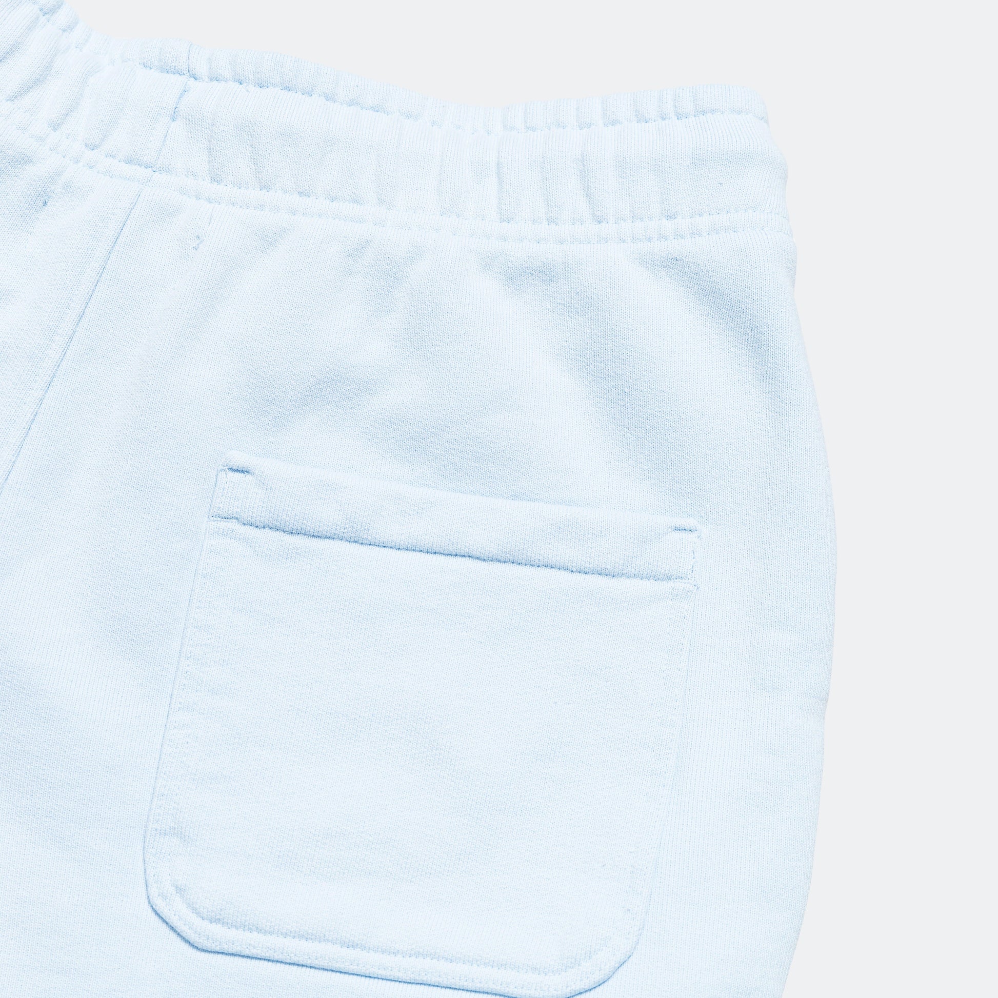 Wordmark Fleece Shorts - Ice Blue/Sail