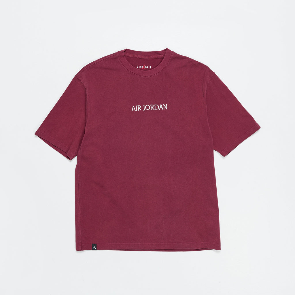 Wordmark Tee - Cherrywood Red/Sail