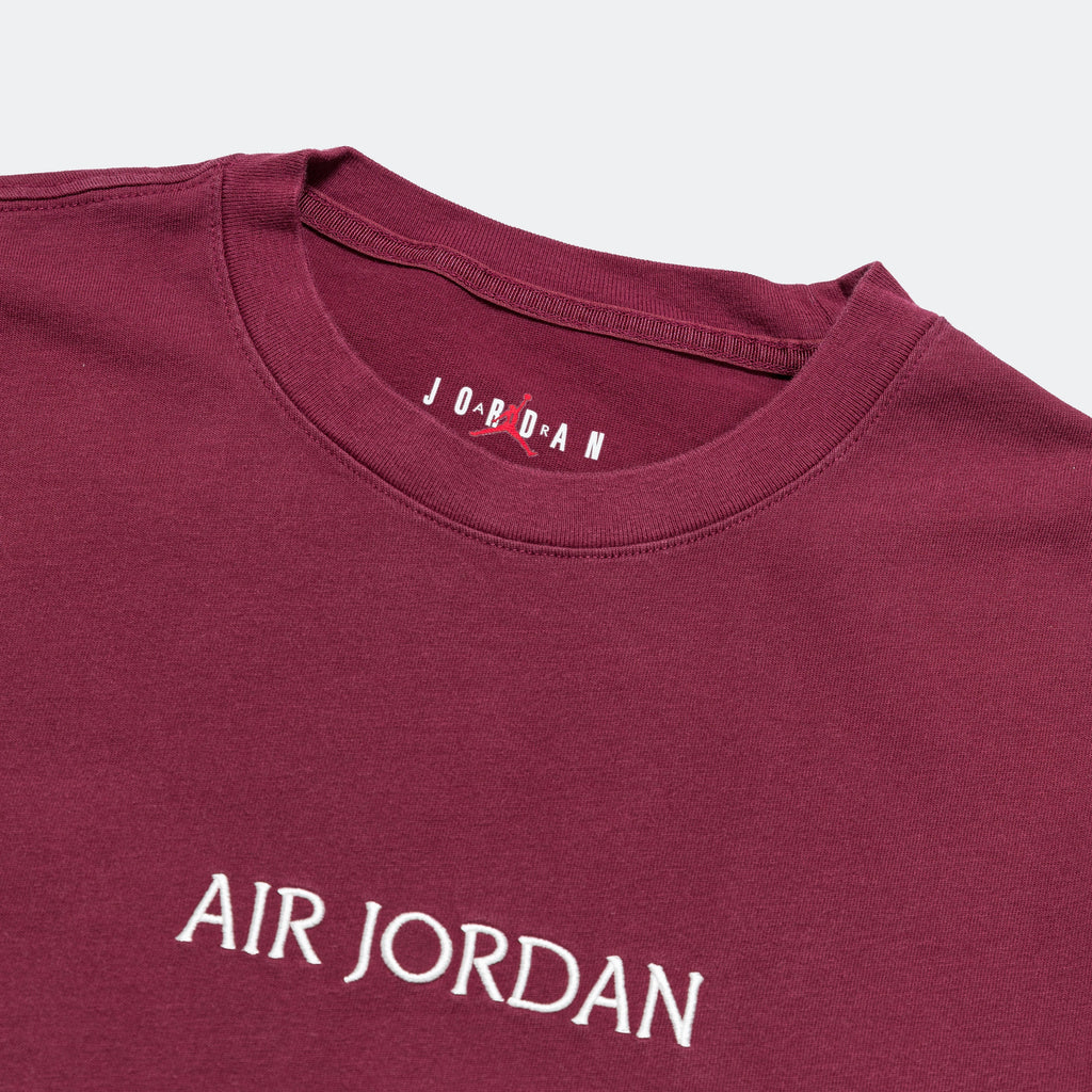Wordmark Tee - Cherrywood Red/Sail