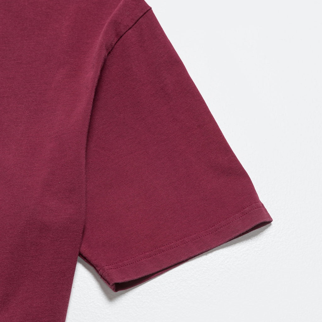 Wordmark Tee - Cherrywood Red/Sail