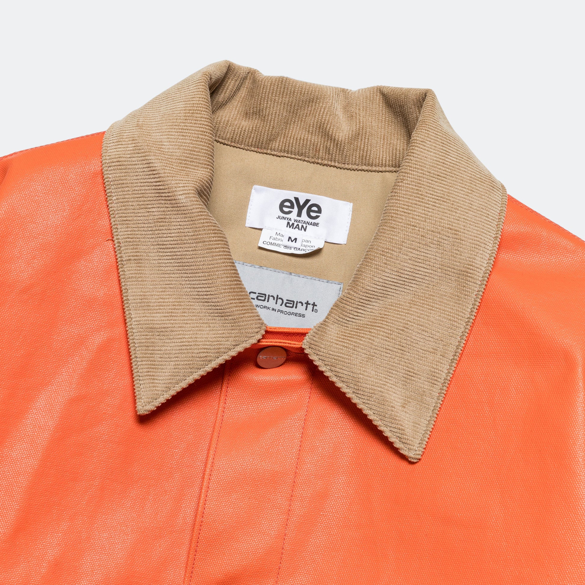 Cotton Canvas Poly Coating Jacket × Carhartt - Orange
