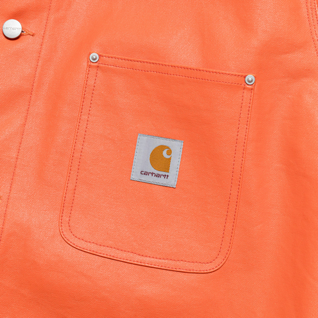 Cotton Canvas Poly Coating Jacket × Carhartt - Orange