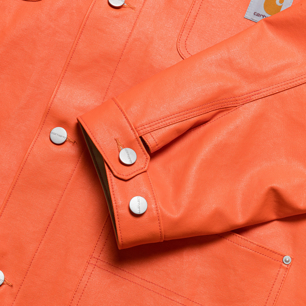Cotton Canvas Poly Coating Jacket × Carhartt - Orange