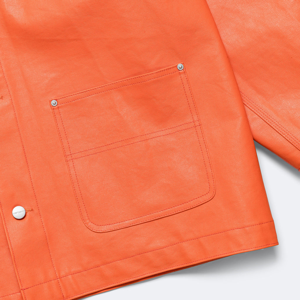 Cotton Canvas Poly Coating Jacket × Carhartt - Orange