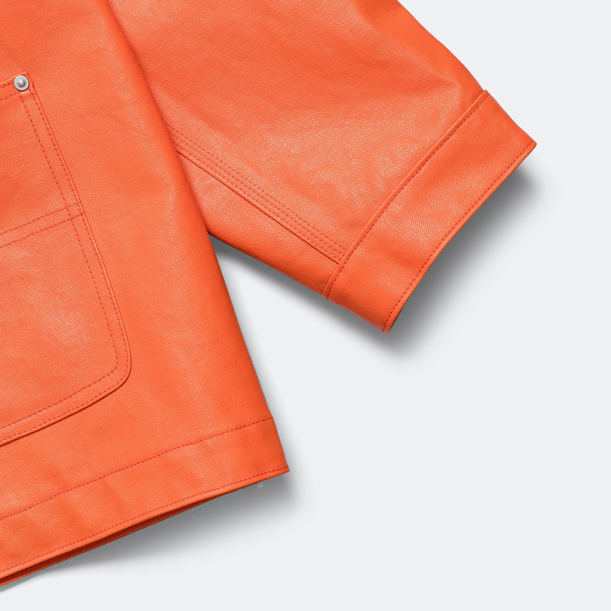 Cotton Canvas Poly Coating Jacket × Carhartt - Orange