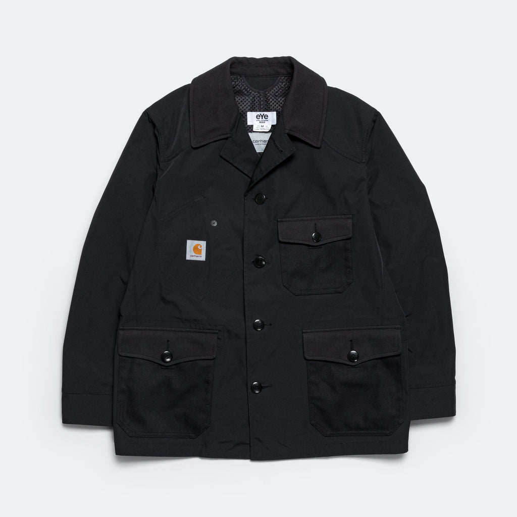Poly Oxford Duck Cotton Jacket × Carhartt - Black