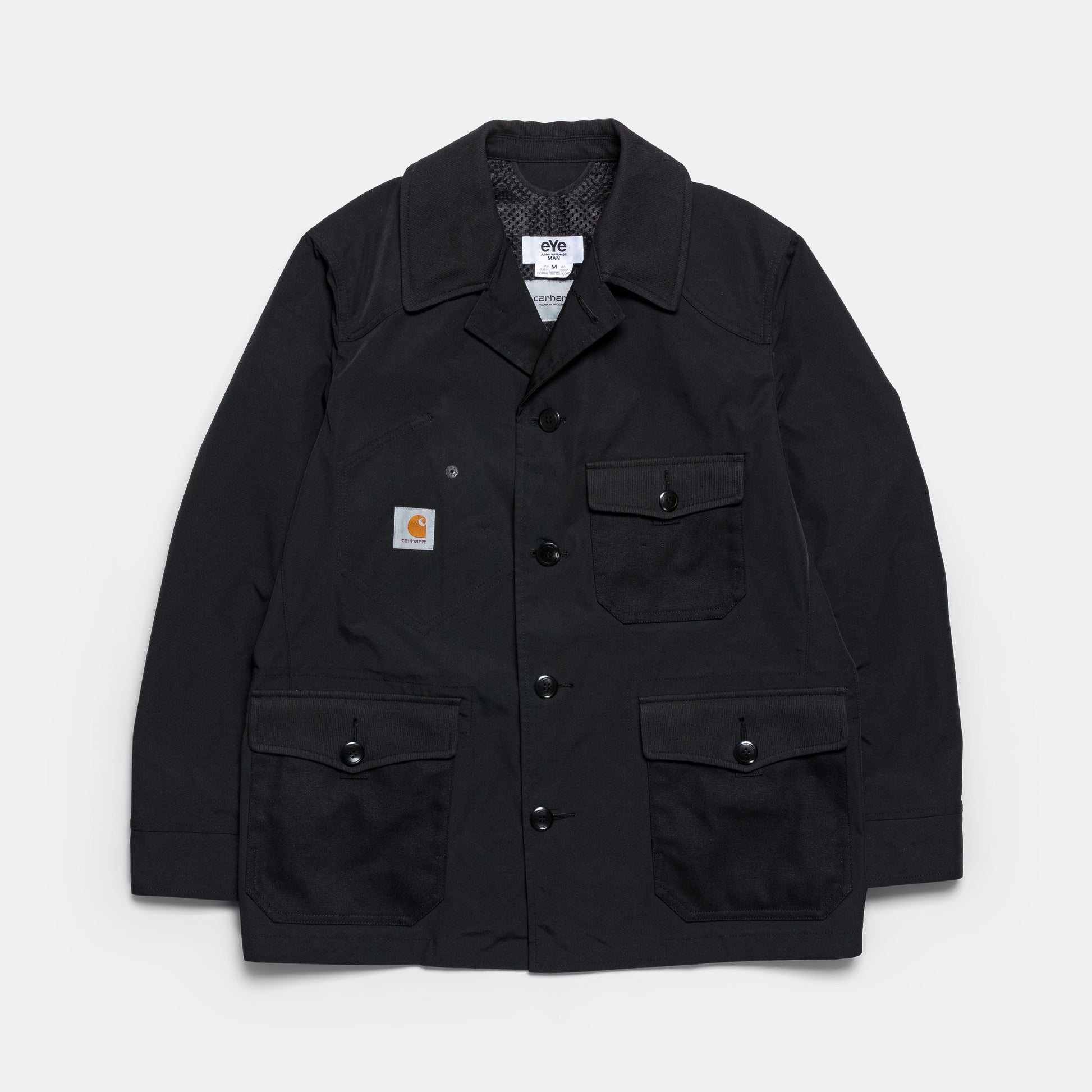Poly Oxford Duck Cotton Jacket × Carhartt - Black