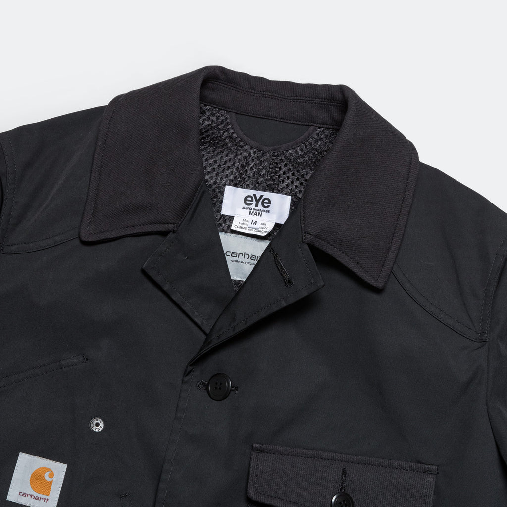 Poly Oxford Duck Cotton Jacket × Carhartt - Black