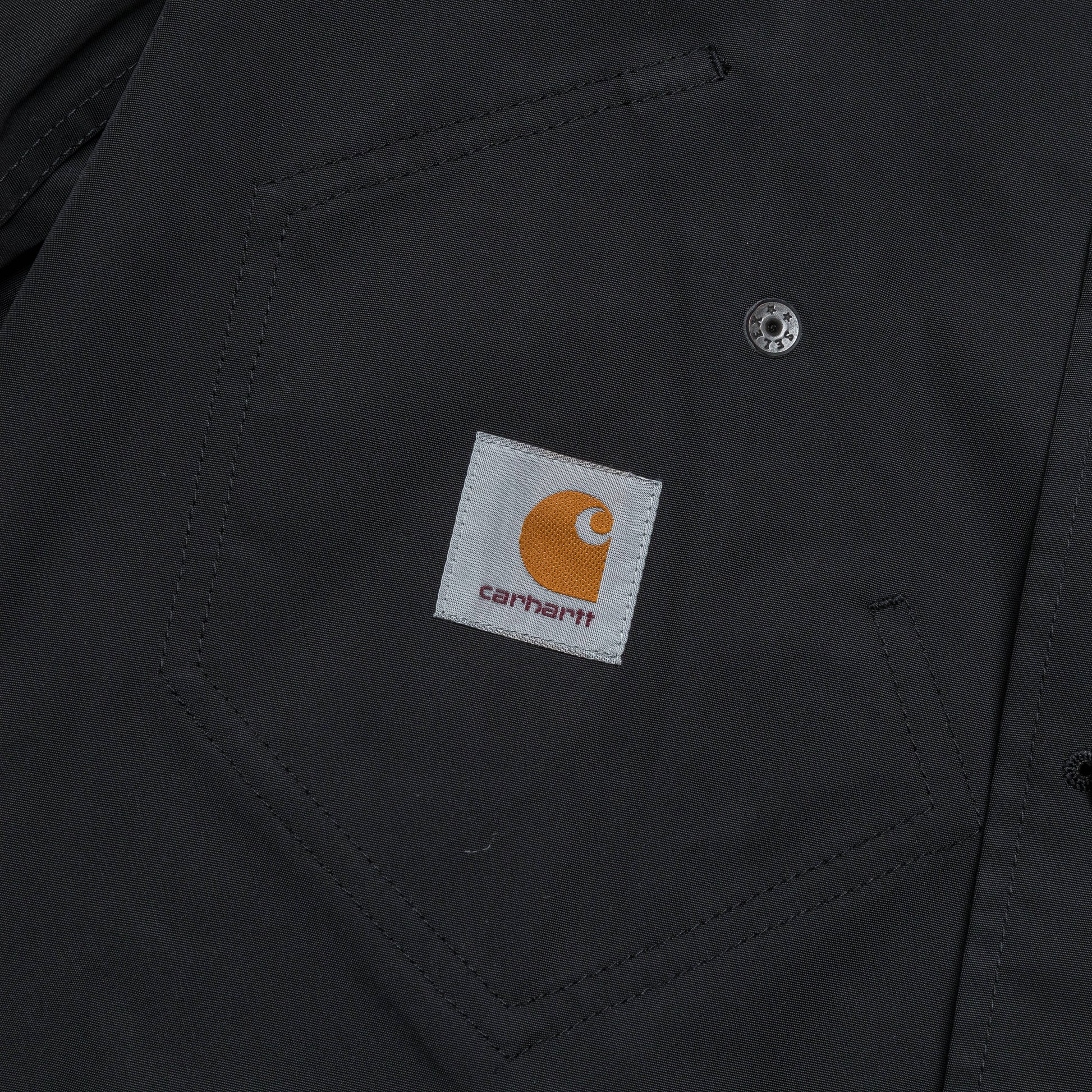 Poly Oxford Duck Cotton Jacket × Carhartt - Black